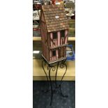 TUDOR STYLE DOLLS HOUSE ON STAND