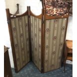 ART NOUVEAU FOUR FOLD SCREEN