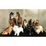 COLLECTION OF FIGURES - BESWICK & OTHERS