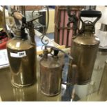 3 VINTAGE FIRE EXTINGUISHERS