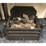 CAST IRON FIRE BASKET