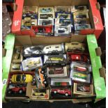 TWO TRAYS OF BOXED MODEL VEHICLES