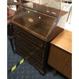 MAHOGANY INLAID BUREAU