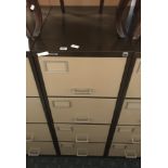 4 DRAWER METAL FILING CABINET WITH KEY