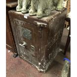 VICTORIAN SAFE WITH KEY