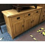 OAK SIDEBOARD