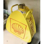 SHELL OIL CAN