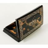 SNUFF BOX WITH INLAY