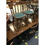 PUB OBLONG TABLE & 4 CHAIRS