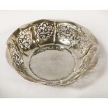 GERMAN SILVER BASKET - 835 DAMAGED