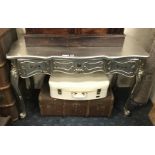 SILVER DRESSING TABLE