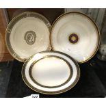 3 EARLY VIENNA PLATES