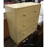 PAINTED CHEST OF DRAWERS