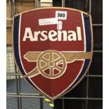 CAST IRON ARSENAL SIGN