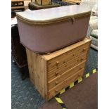 4 DRAWER CHST & OTTTOMAN