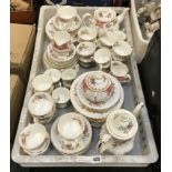 ROYAL ALBERT MOSS ROSE TEA & COFFEE SET