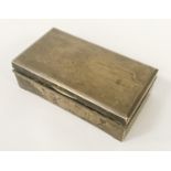 JAPANESE SILVER CIGARETTE BOX