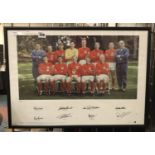 PRINT OF A SIGNED 1966 WORLD CUP WINNERS