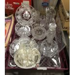 COLLECTION OF CRYSTAL GLASSWARE