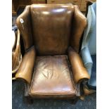 WING BACK ARMCHAIR