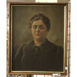 SIGNED PORTRAIT OF A VICTORIAN LADY