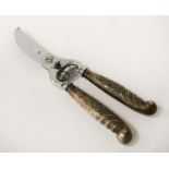 SILVER HANDLE GARDEN SHEARS