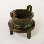 BRONZE CHINESE CENSER