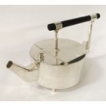 SILVER PLATE DRESSER STYLE TEAPOT