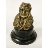 BRASS SIGNED BUST