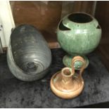 3 PIECES OF STUDIO POTTERY