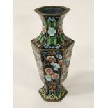 CHINESE ENAMEL VASE - APPROX. 6 INCHES