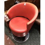 1970'S BARBERS CHAIR