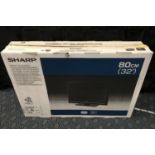 SHARP 32'' TV IN BOX