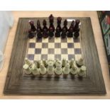 WOODEN CHESS SET