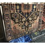 FINE NORTH WEST PERSIAN NAHAWAND RUG 195CM X 134CM