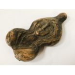 EROTIC BRONZE PAPERWEIGHT