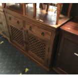 HARDWOOD SIDEBOARD