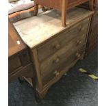 LARGE 3 DRAWER CHEST