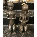 BRONZE MAN & WOMAN