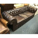 THREE SEATER CHESTERFIELD SOFA