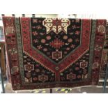 FINE NORTH WEST PERSIAN ZANJAN RUG 190CM X 130CM