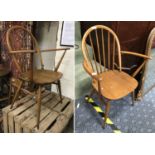 TWO ERCOL CHAIRS