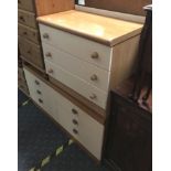 TWO CHESTS OF DRAWERS