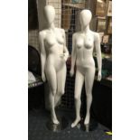 TWO MANNEQUINS