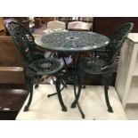 GARDEN TABLE & 2 CHAIRS