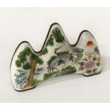 CANTON ENAMEL BRUSH REST