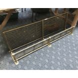 BRASS TWO TIER RACK