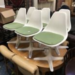 6 ARKANA TULIP CHAIRS