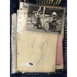 SPEEDWAY BREAKING THE LIMITS WEST HAM SHEET & QTY SPEEDWAY MAGAZINES ETC