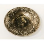 STERLING SILVER EMBOSSED BOWL